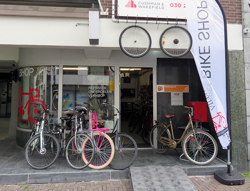 Bike Shop Secret Village @ Reguliersdwarsstraat