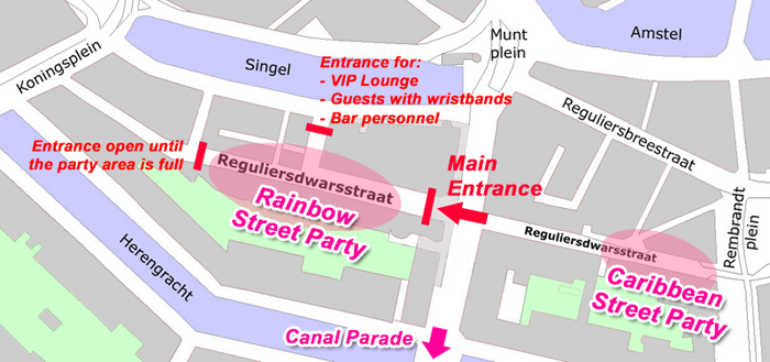 Gay Pride Street Parties @ Regulierdwarsstraat